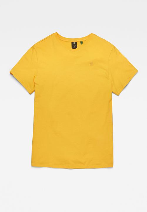 G-STAR - Base-s v t short sleeve - mustard