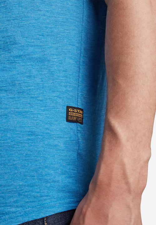 G-STAR - Lash r t short sleeve - light royal blue