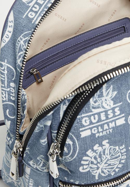 GUESS - Manhattan large backpack - blue