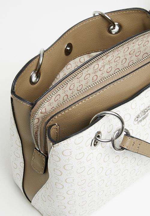 GUESS - Montilla small satchel - white