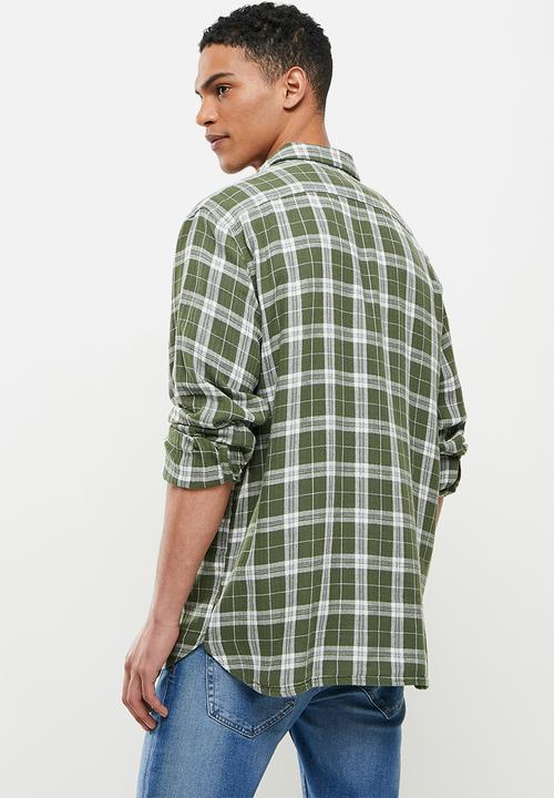 Levi’s® - Classic worker bordonua - thyme plaid