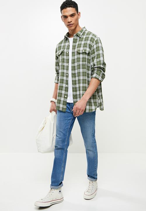Levi’s® - Classic worker bordonua - thyme plaid