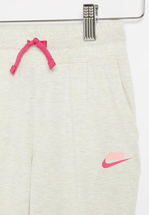 Nike - Jersey essentials jogger - coconut milk heather