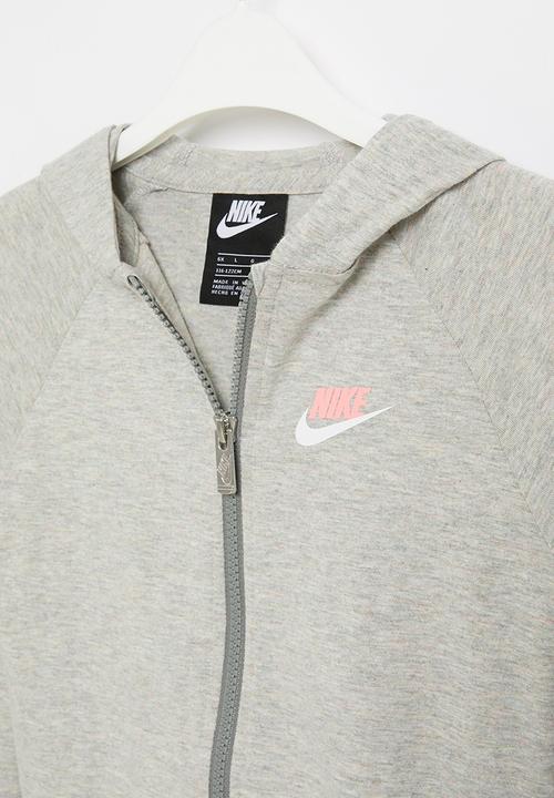 Nike - Jersey essentials full zip - carbon heather