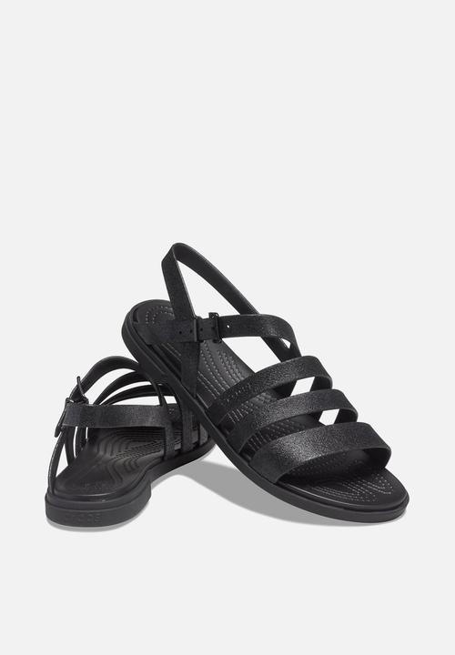 Crocs - Crocs talum glitter sandal w - black glitter / black