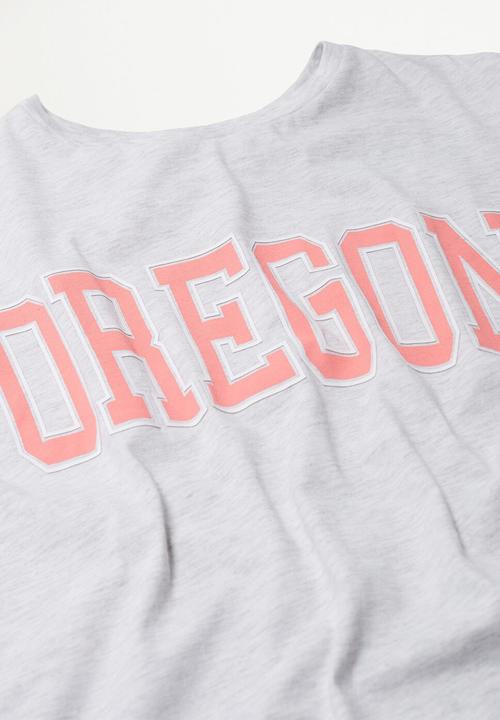 MANGO - Camiseta sorbete - grey