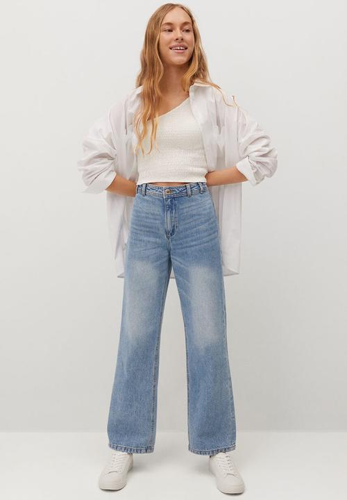 MANGO - Camiseta lucy - white