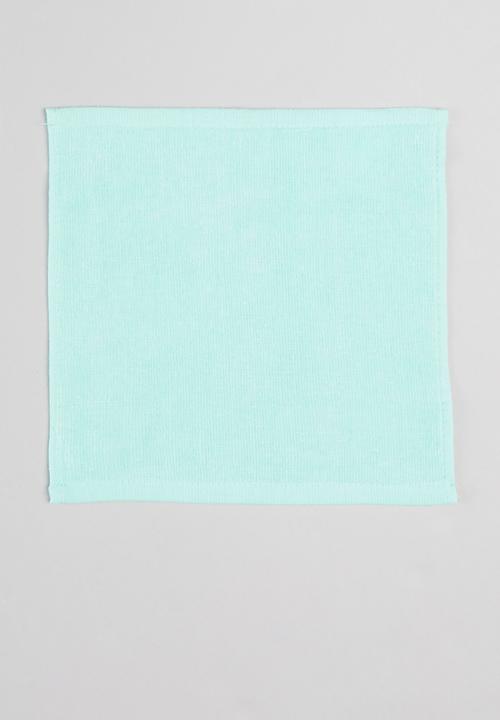 Character Group - 2-pack mickey face cloths - blue & white