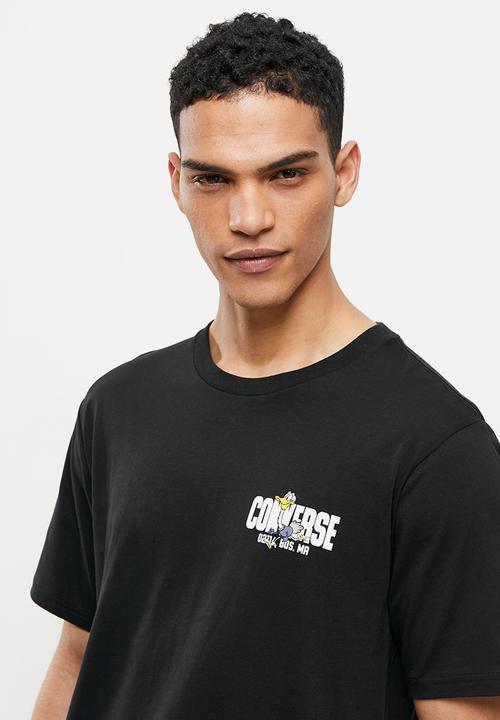 Converse - Street runner graphic tee - black