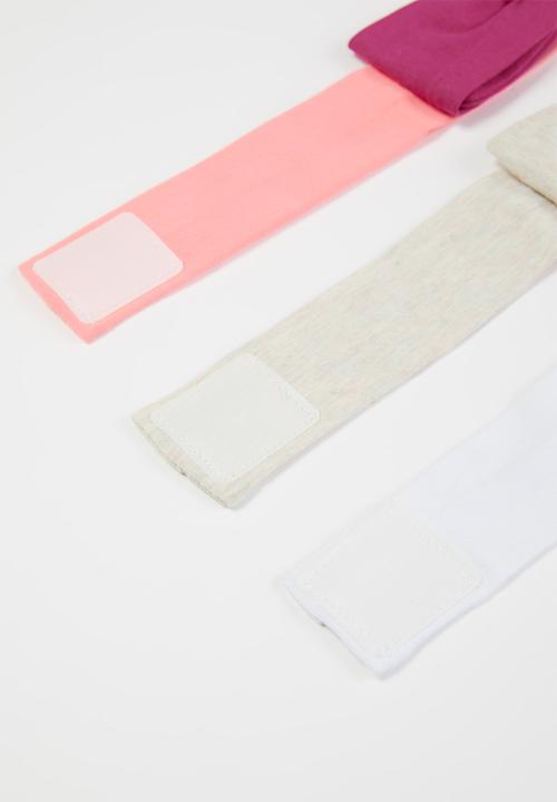 Nike - Girls 3 pack headband set - coconut milk