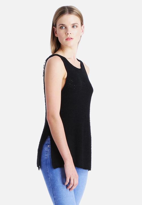 New Look - Bar Back Tape Vest