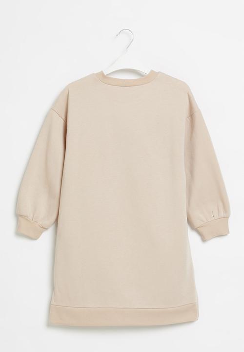 Superbalist - Printed sweater dress - pink