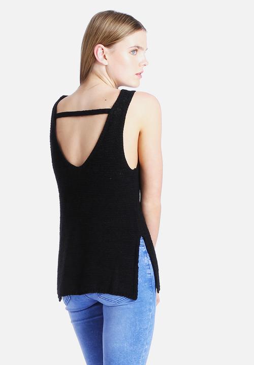New Look - Bar Back Tape Vest