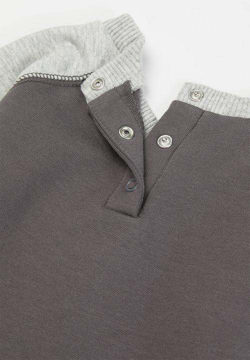 Cotton On - Tate & sully tracksuit - rabbit grey/cloud marle