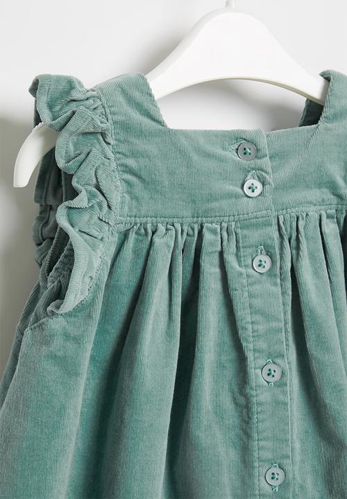 Cotton On - Twyla flutter dress - rusty aqua