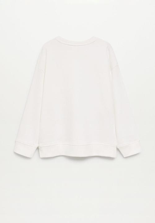 MANGO - Sweatshirt tony - white