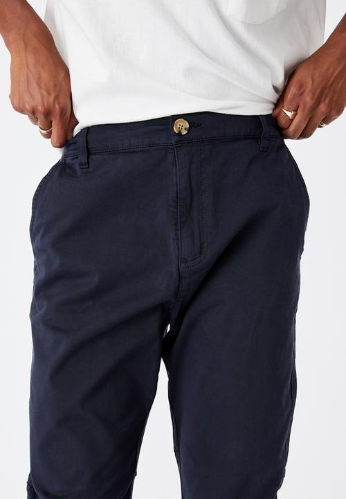 Cotton On - Relaxed pant - navy