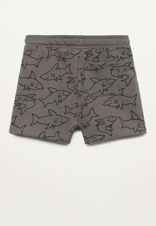 MANGO - Shorts mario - charcoal