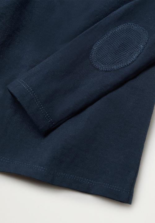 MANGO - T-shirt duran - navy