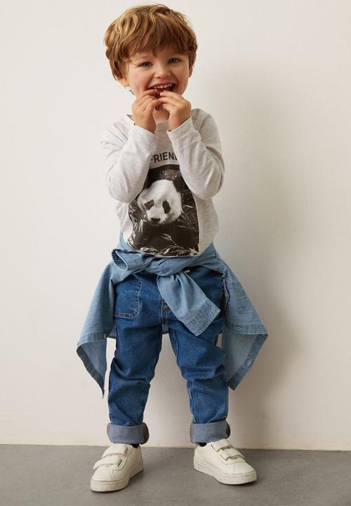 MANGO - Shirt daniel - blue