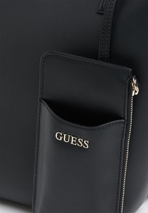 GUESS - Alby toggle tote - black