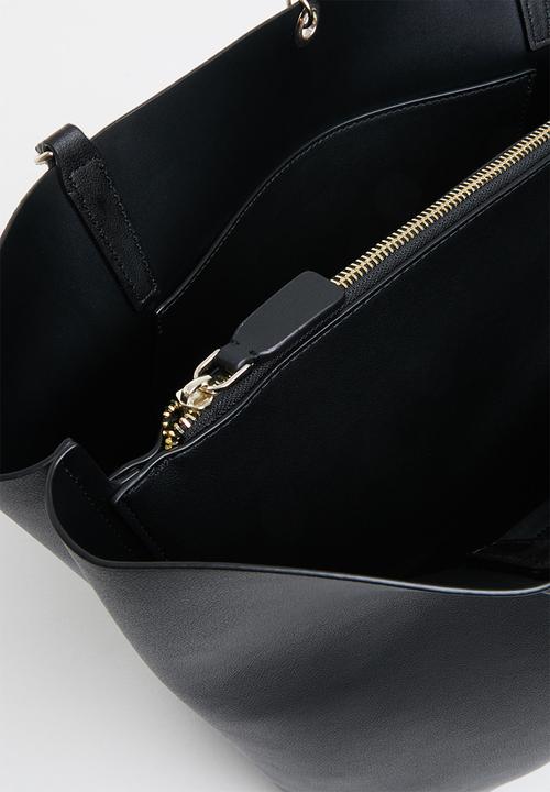GUESS - Alby toggle tote - black