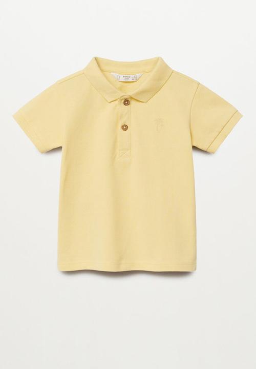 MANGO - Polo shirt polo - yellow