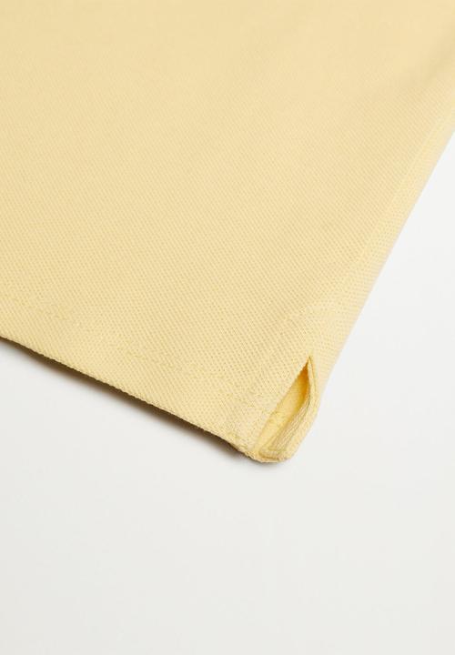 MANGO - Polo shirt polo - yellow