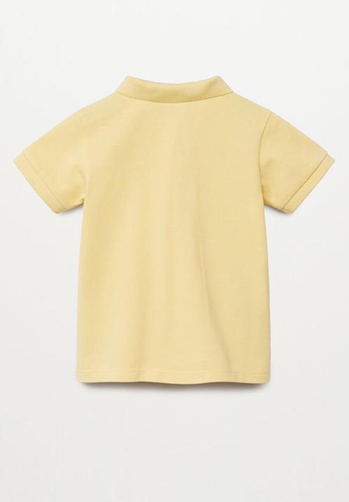 MANGO - Polo shirt polo - yellow