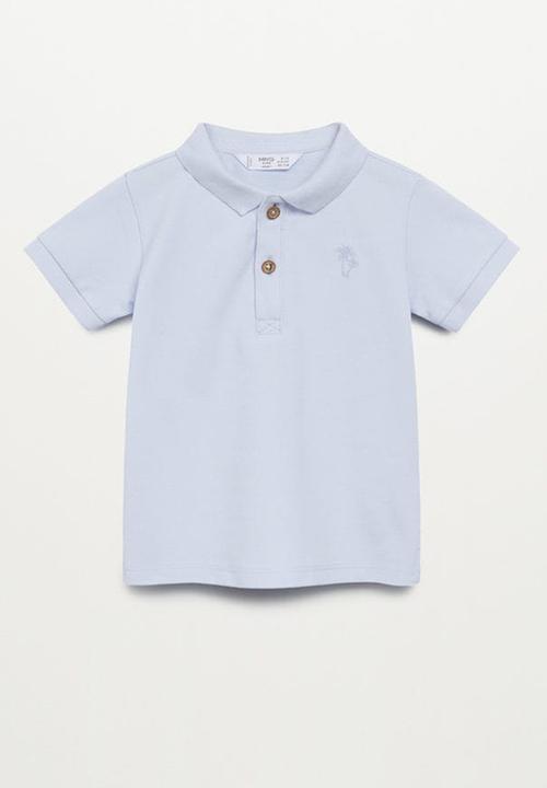 MANGO - Polo shirt polo - blue