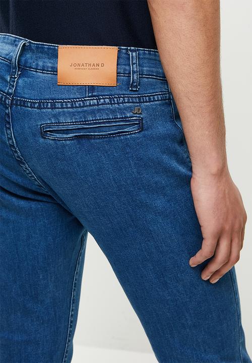 Jonathan D - Oscar straight leg jeans - sulphur