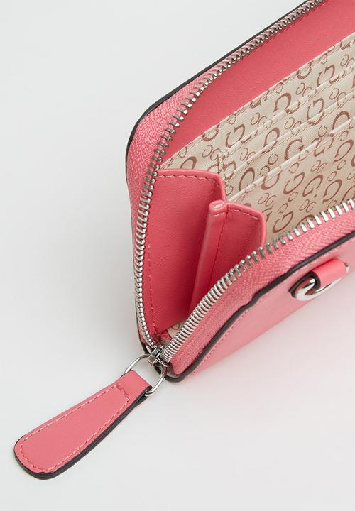 GUESS - Silverman mini top zip - pink