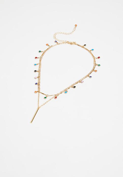 Superbalist - Sofia layered necklace - gold