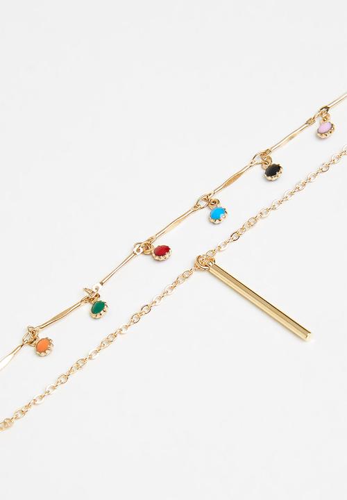 Superbalist - Sofia layered necklace - gold