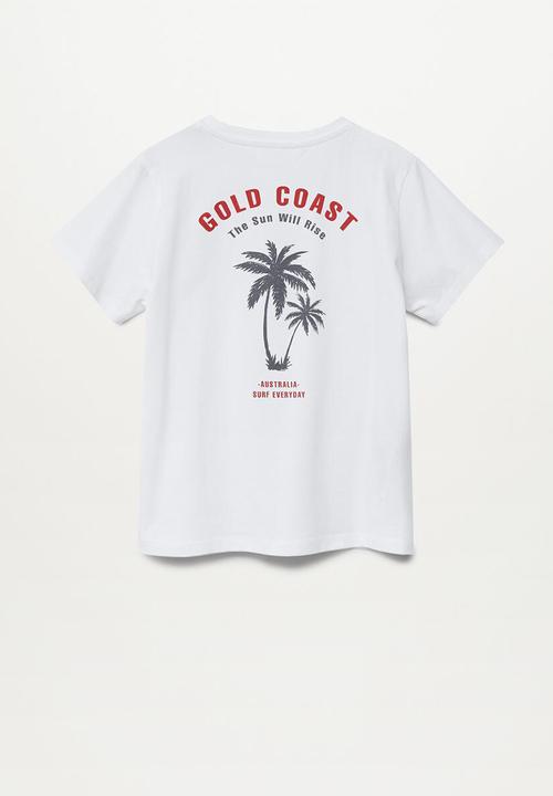 MANGO - T-shirt jake - white