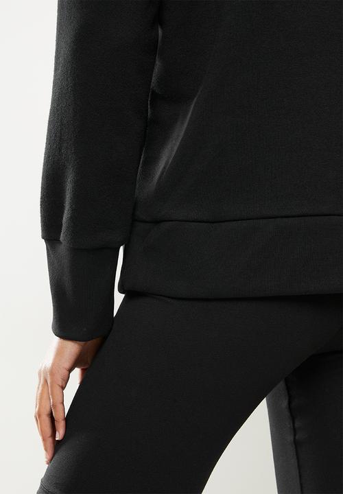 adidas Performance - Ft hoodie sweat - black & white
