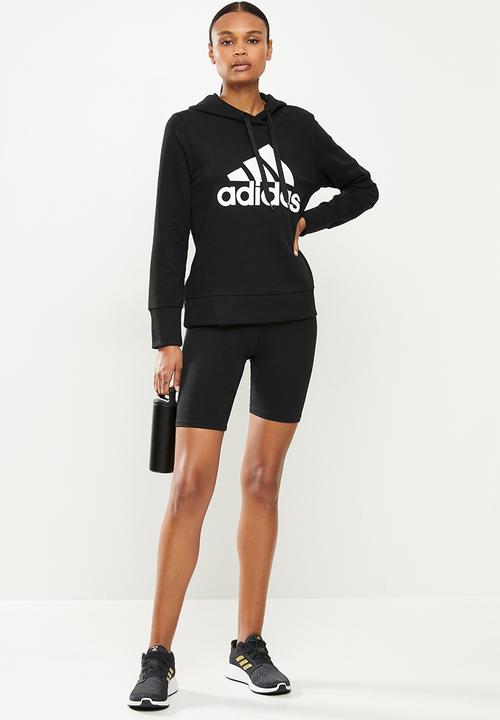 adidas Performance - Ft hoodie sweat - black & white