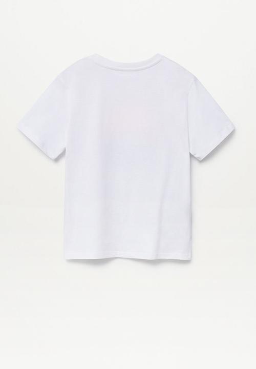 MANGO - T-shirt flo - white