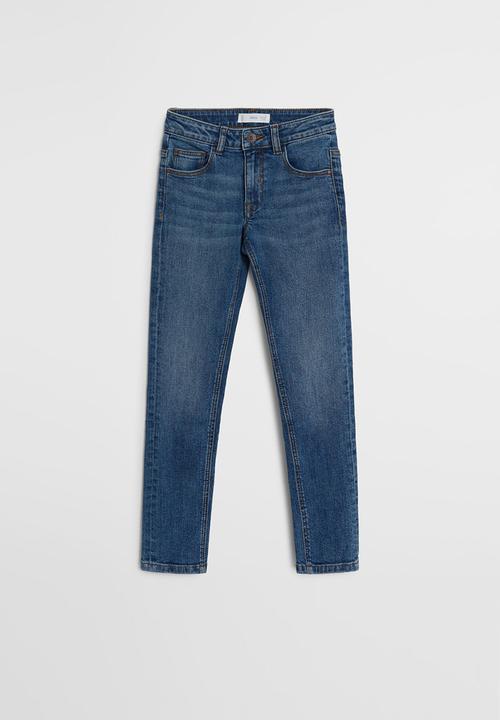 MANGO - Jeans slim - blue
