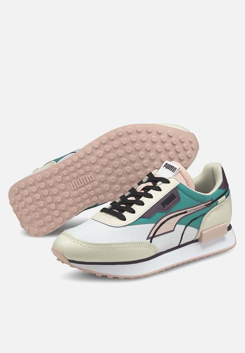 PUMA - Future rider twofold - puma white-whisper white-lotus