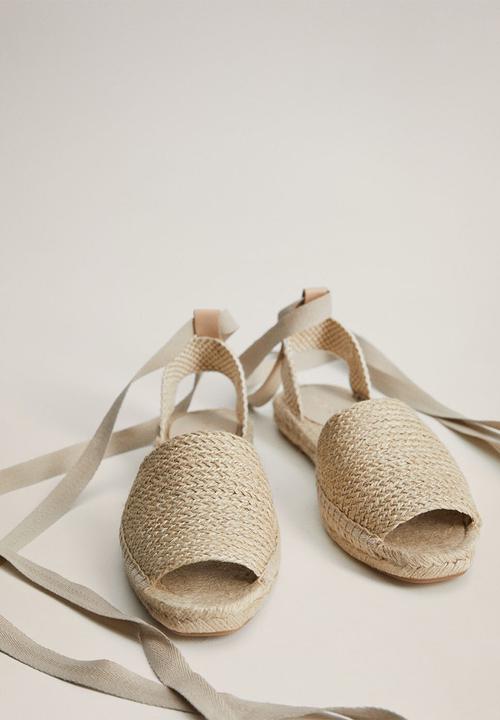 MANGO - Natural sandal - light beige