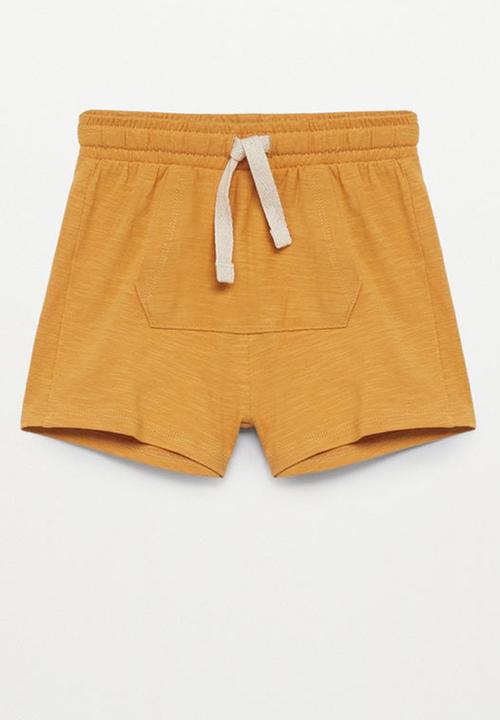MANGO - Shorts manu - medium yellow