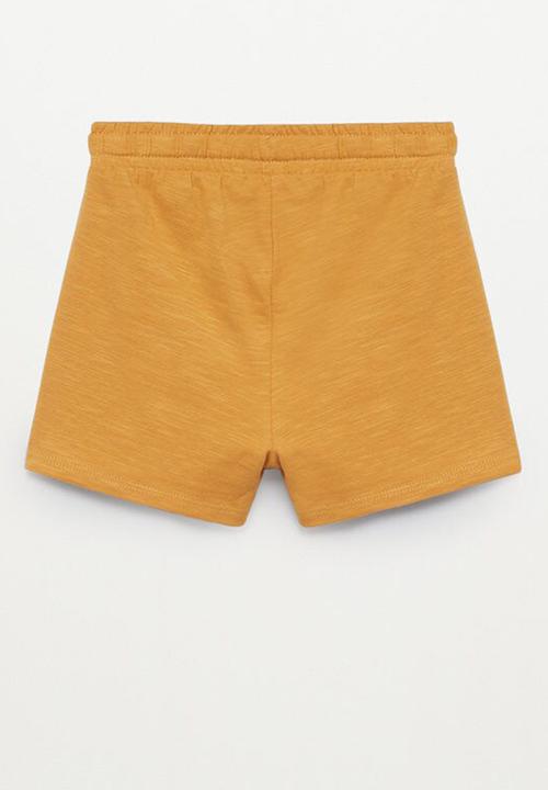 MANGO - Shorts manu - medium yellow