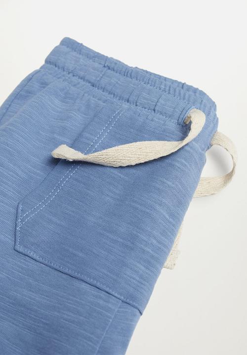 MANGO - Shorts manu - medium blue