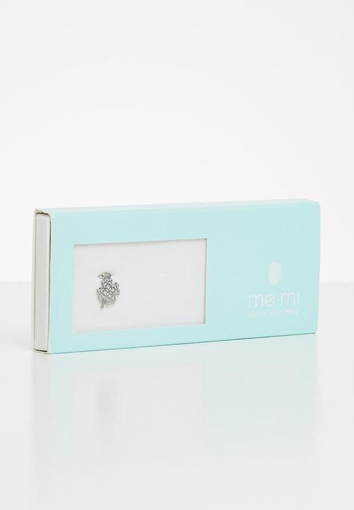 Memi - Clover charm - silver