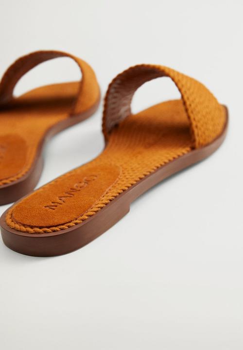 MANGO - Sofia slide - orange