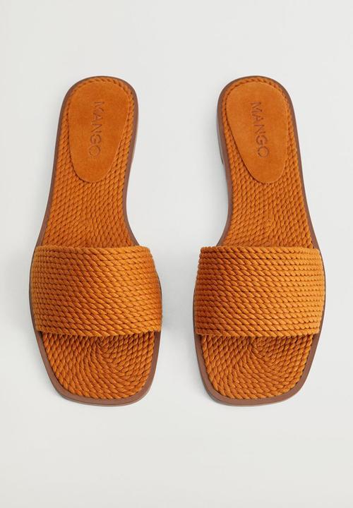 MANGO - Sofia slide - orange