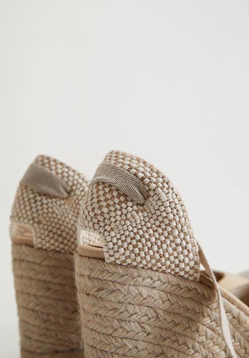 MANGO - Playa wedge - light beige