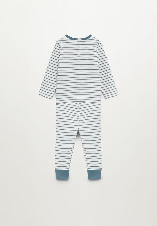 MANGO - Pyjama pack fran - aqua