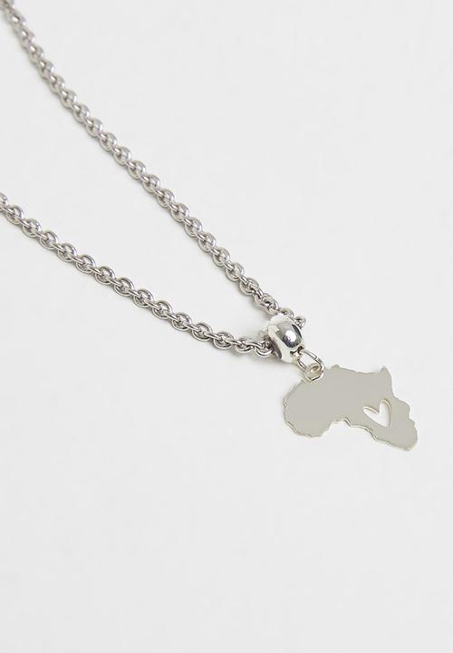 Memi - Africa charm - silver
